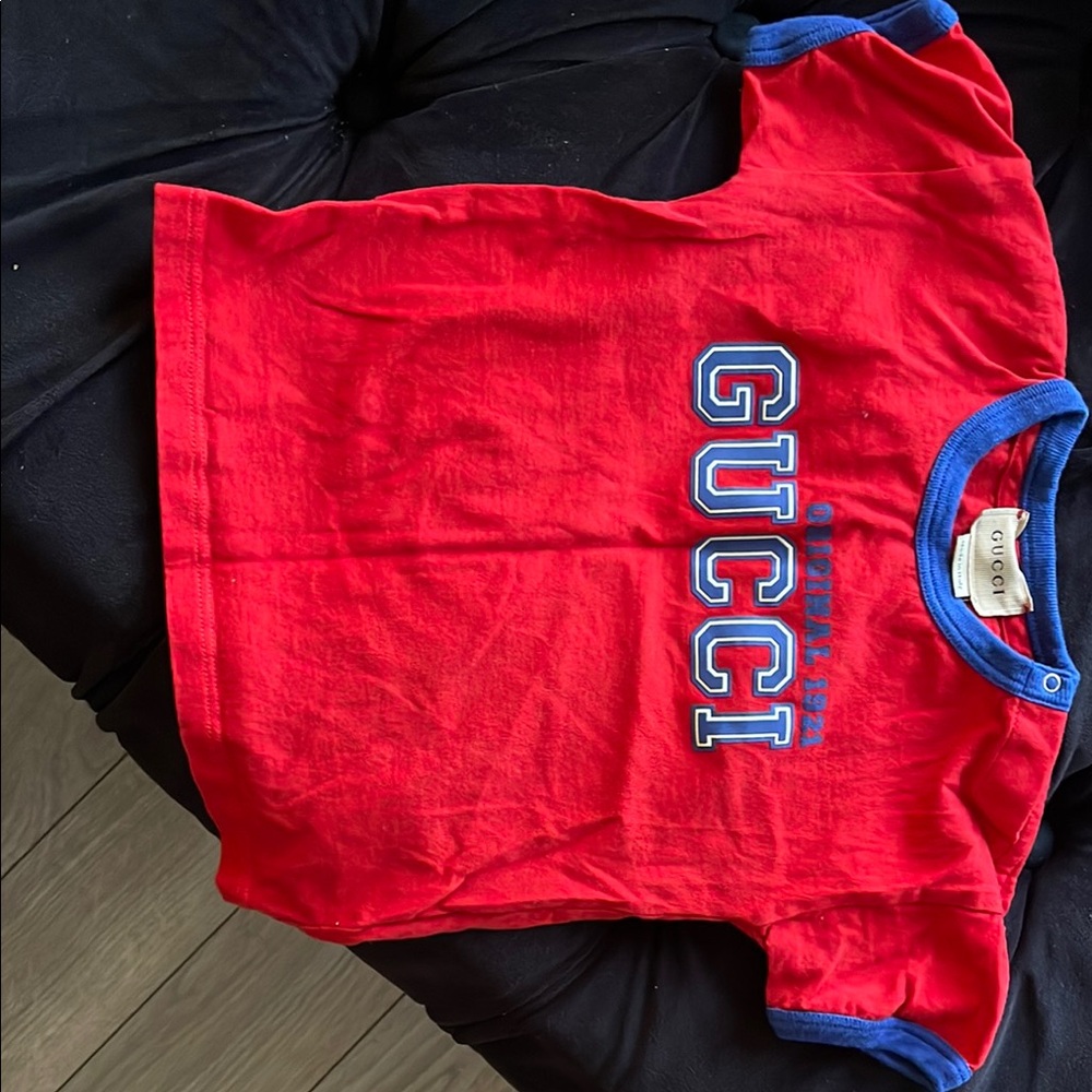Gucci Kids Red T-Shirt